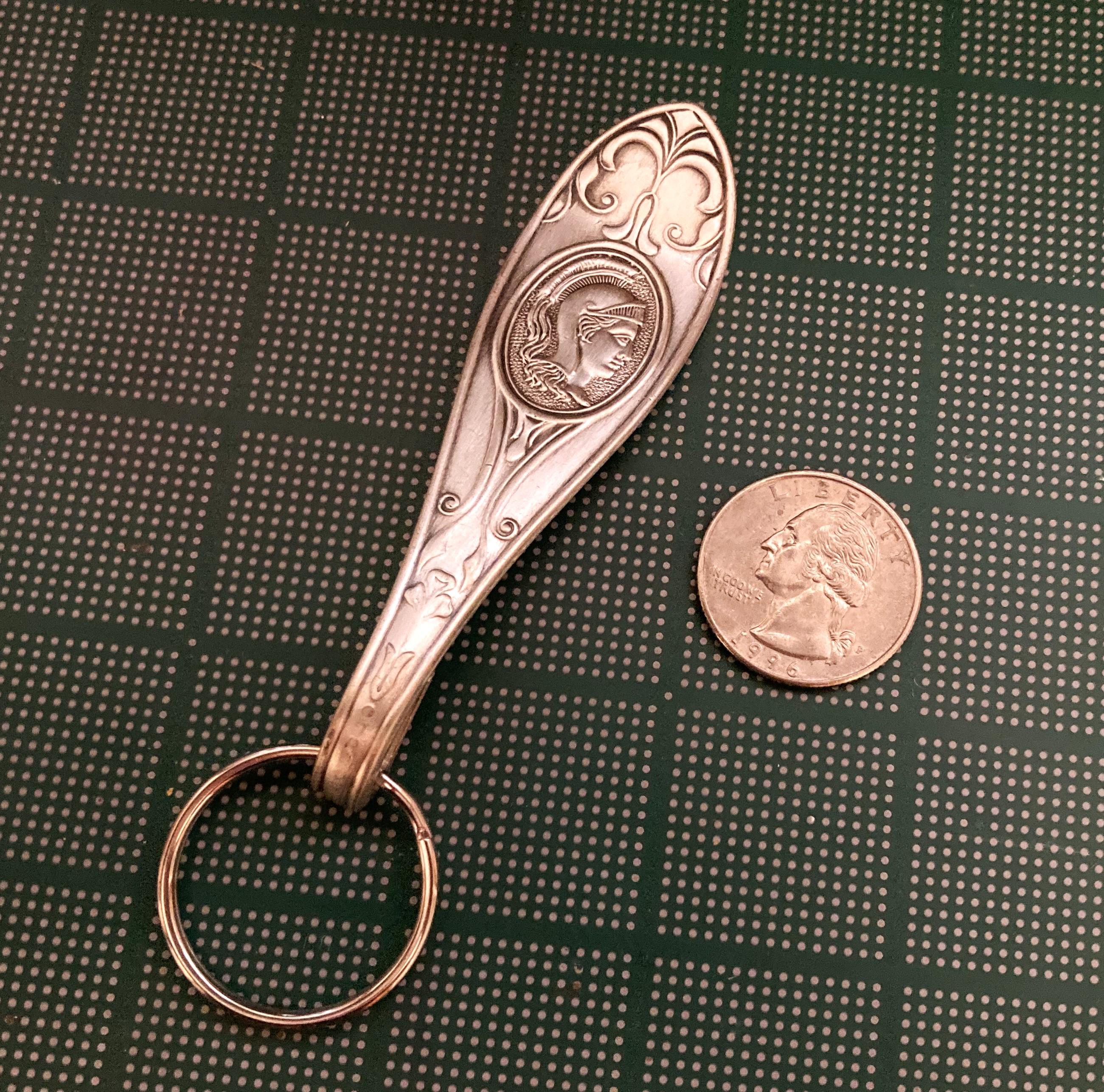 Centurion Keyring, 1800s Keychain, Roman Soldier, Crusader Warrior ...