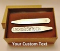 Personalized Collar Stays, Custom Collar Stays, Customizable Collar Stiffeners, Shirt Stays, Christmas Birthday Gift for Him Man Husband
