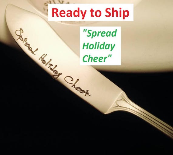 Christmas Spreader SPREAD HOLIDAY CHEER, Butter Cheese Jam Knife