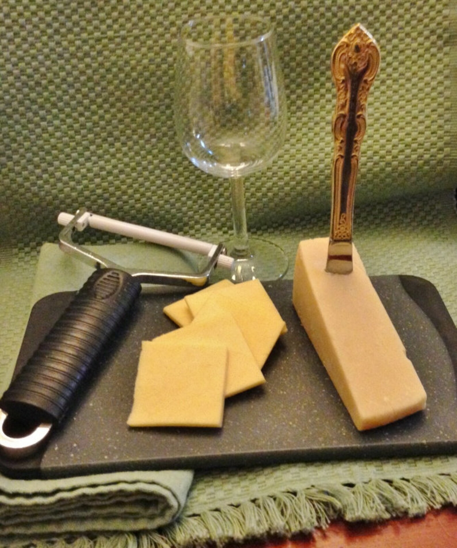 CHEESE Markers Labels Forks Tags Picks Stamped Vintage GOLD Etsy