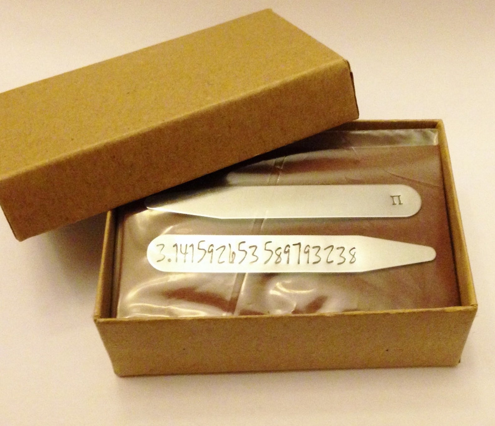 Personalized Collar Stays Custom Collar Stays Customizable Etsy