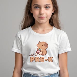 Funny Capybara Back to School Shirt, Cute First Day of School Tee for Kids & Teachers, Capybara Student Gift, Animal School Vibes Shirt