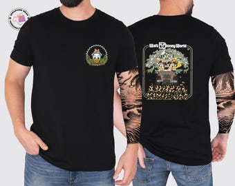 Custom Name Disney Animal Kingdom Safari Shirt, Mickey and Friends Let’s Get Wild Sweater, Disney Family Vacation Outfit