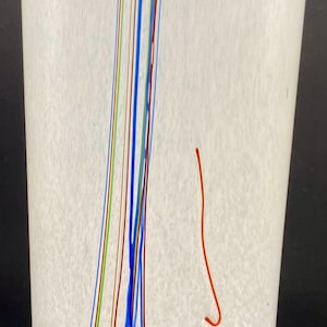 kosta Boda “Rainbow” vase designed by Bertil Vallien