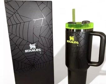 Stanley HALLOWEEN Web glow H2.0 40oz Tumbler Limited Edition IN HAND! New