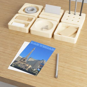 Cartão postal, Hotel Paris Vegas, Cassino Las Vegas, Cartão postal de dia ensolarado, Cartão postal de viagem, Impressão artística, Decoração de parede