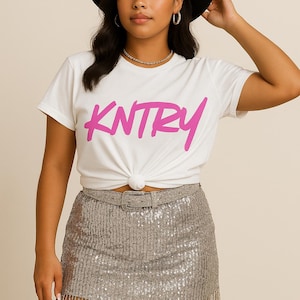 Beyhive KNTRYグラフィックTシャツ - ビヨンセ、カントリーコンサート衣装、ロデオカウボーイカーター、カントリーミュージック愛好家にインスパイアされたウエスタンカウガールTシャツ