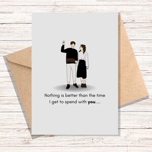 Valentinstag, Karte, Grußkarte, digitale Karte, druckbare Karte, Sofort Download, Karte, Liebe Karte für Sie und Ihn, süße schöne graue Paar Karte.