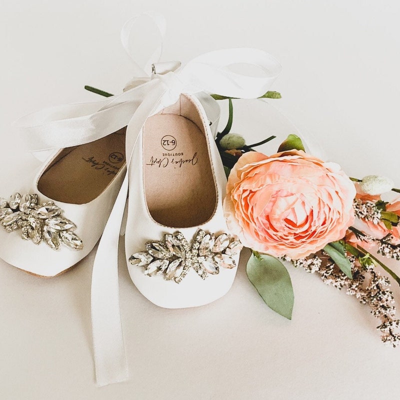 White Baby Shoes - Etsy