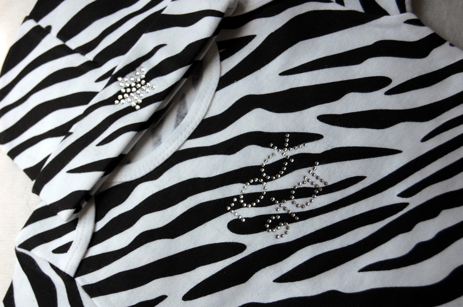 black and white zebra print ballet flat baby shoes with black grosgrain bows