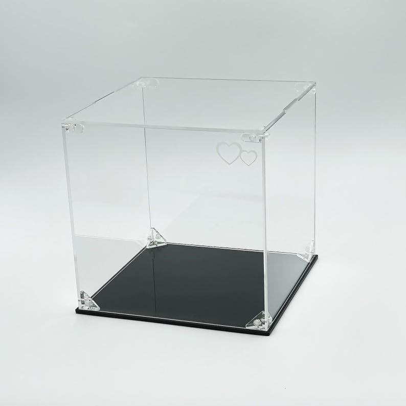 Personalized Acrylic Display Case Custom Engraved Display Box for ...