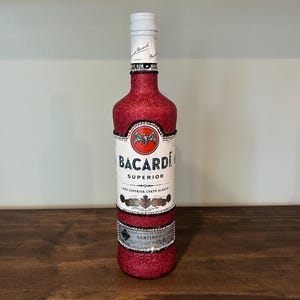 Bedazzled Bacardi-fles