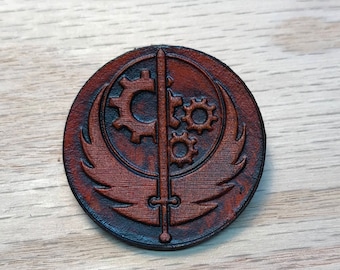 Brotherhood of Steel pin