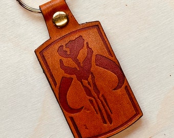 Mandalorian keychain