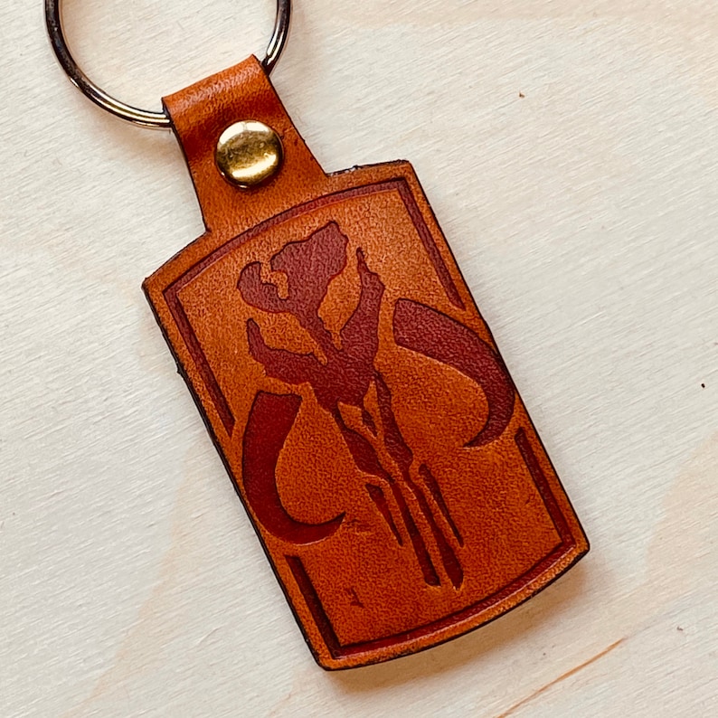 Mandalorian Keychain Etsy