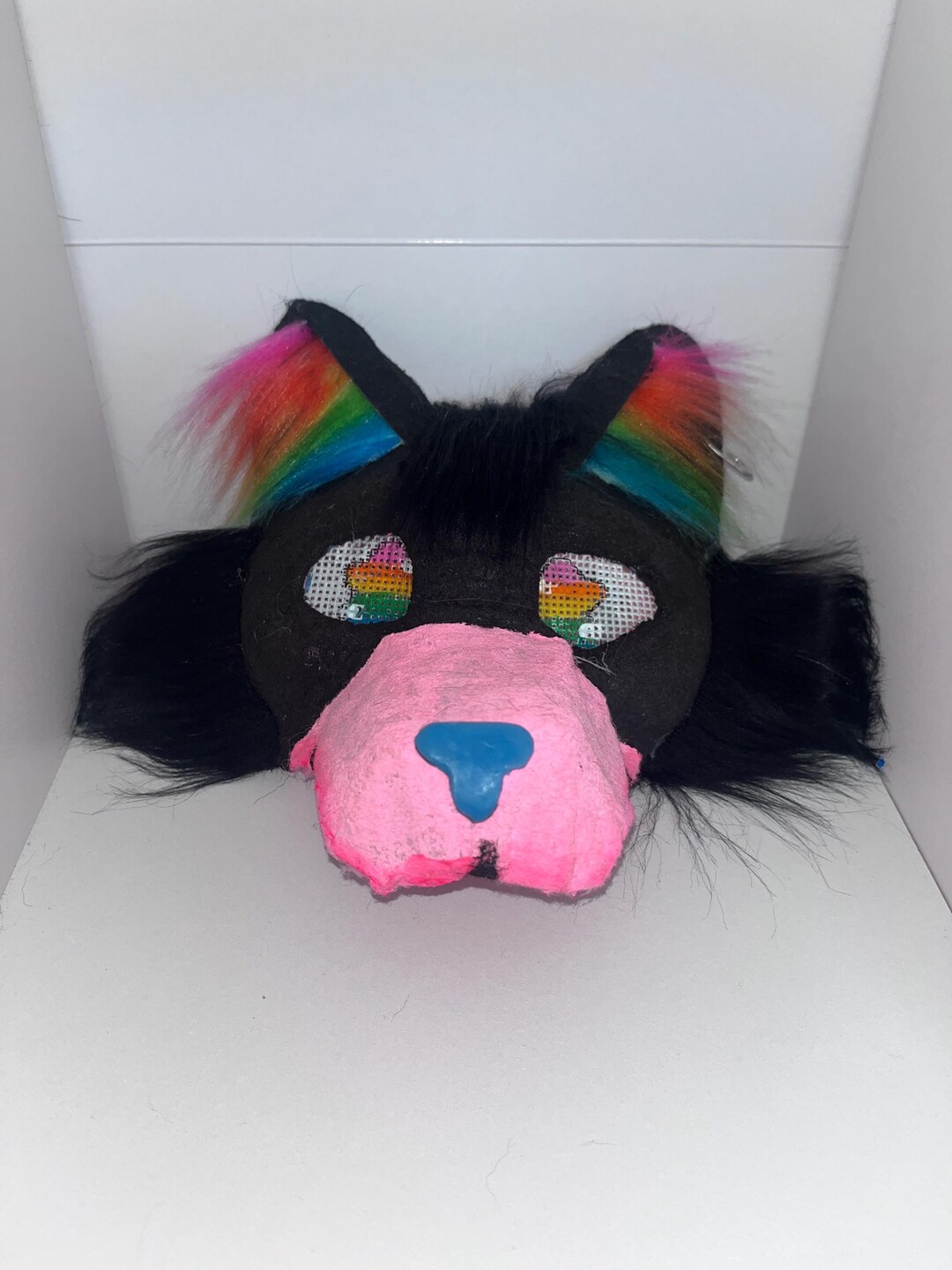 Translucent Dog Mask Sparkle Dog Mask (ON HOLD) - Etsy