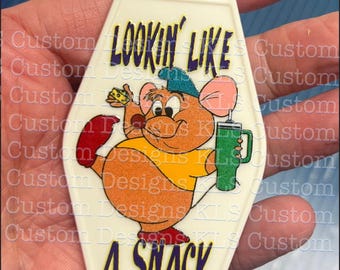 Keychain Lookin Like A Snack UV DTF Decal