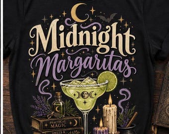 Midnight Margaritas Color Ready To Press DTF Print