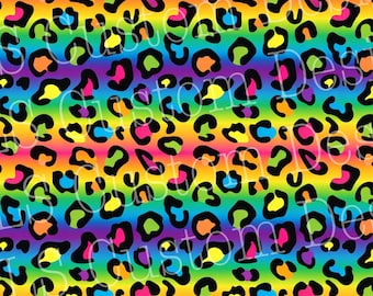 Regenbogen Gepard Vinyl 20 OZ Skinny Tumbler Wrap