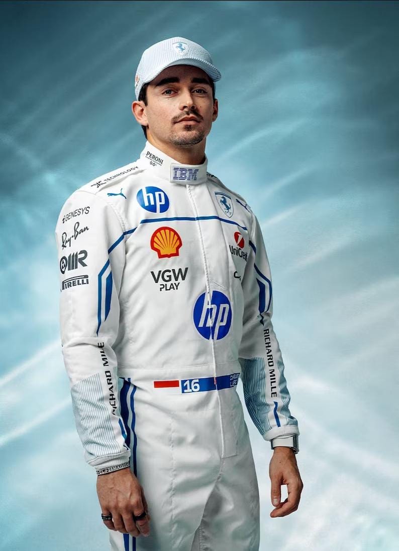 Formula 1 Ferrari Go Kart Suit