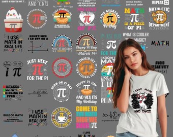 Math Teacher PNG Bundle: School Graphics (Commercial Use) (Digital Download)