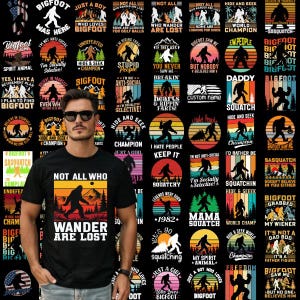 Bigfoot Png Bundle, Bigfoot Clipart, Digital File, Bigfoot Sublimation, Bigfoot Graphics, Bigfoot Shirt, Yeti File, Digital Download PNG