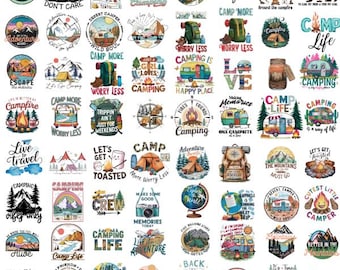 Adventure Shirt Prints, Outdoor Png, Camper Designs, Nature Lover, Travel Printable, Landsacape Cliparts, Wilderness Png, Instant Download