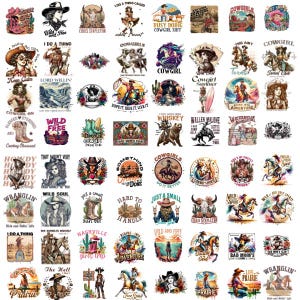200+ Retro Western Graphics, Western Sublimation, Png Bundle, Country Tshirt, Rodeo Png, Western File, Cowgirl Png, Digital Download