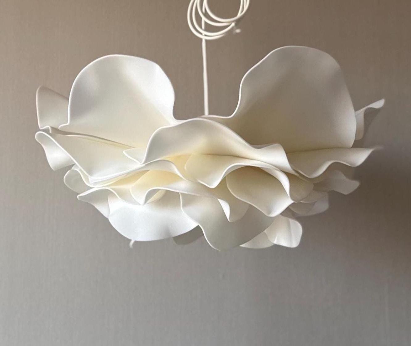 Flower pendant light - Etsy 日本