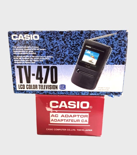 Casio TV-470 LCD Color TV – Rare Vintage Electronics From