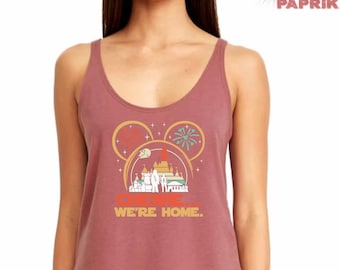 Disney Chewie We Are Home Tank Top, Disney Top, Star Wars Disney Top, Chewie We're Home Top, Star Wars Lovers Top, Disney Family Tank Top