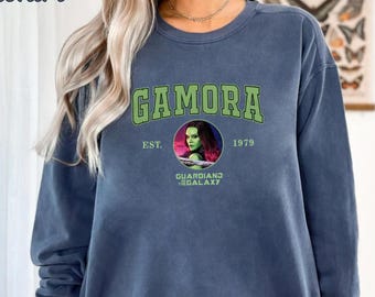 Gamora Est. 1979 Sweatshirt, Cute Gamora Sweatshirt, Guardians Of The Galaxy Sweatshirt, Vintage Gamora Sweatshirt, Gift For MCU Lover