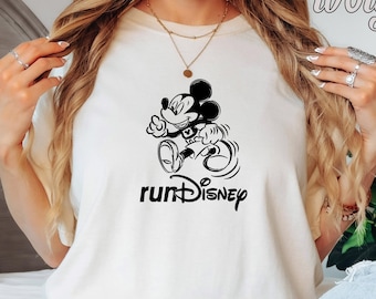 Mickey Mouse Run Disney T-Shirt, Mickey Mouse Tee, Family Trip Shirt, Walt Disney Gift, Mickey Mouse Run Tee, Disneyworld Vacation Shirt