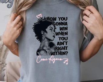 How You Gonna Win When You Ain't Right Within T-Shirt, Cute Lauryn Hill Shirt, Lauryn Music Tee, Lauryn Fans Shirt, Aesthetic Concert Tee