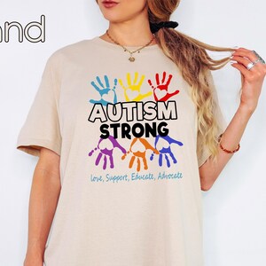 Autism Strong T-Shirt, Autistic Shirt, Autism Acceptance Shirt, Autism Awareness Tee, Special Education Tee, Autism Tee, Inspirational Gift