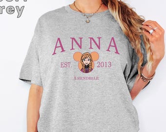 Frozen Anna Est 2013 T-Shirt, Disney Anna Princess Shirt, Disney Frozen Tee, Anna Princess Tee, Disney Family Trip Shirt, Magical Castle Tee
