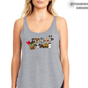 Mickey Star Wars Tank Top, Disney World Top, Star Wars Vintage Top, Gift For Disney Lovers, Disneyland Trip Tank Top, Star Wars Galaxy Top