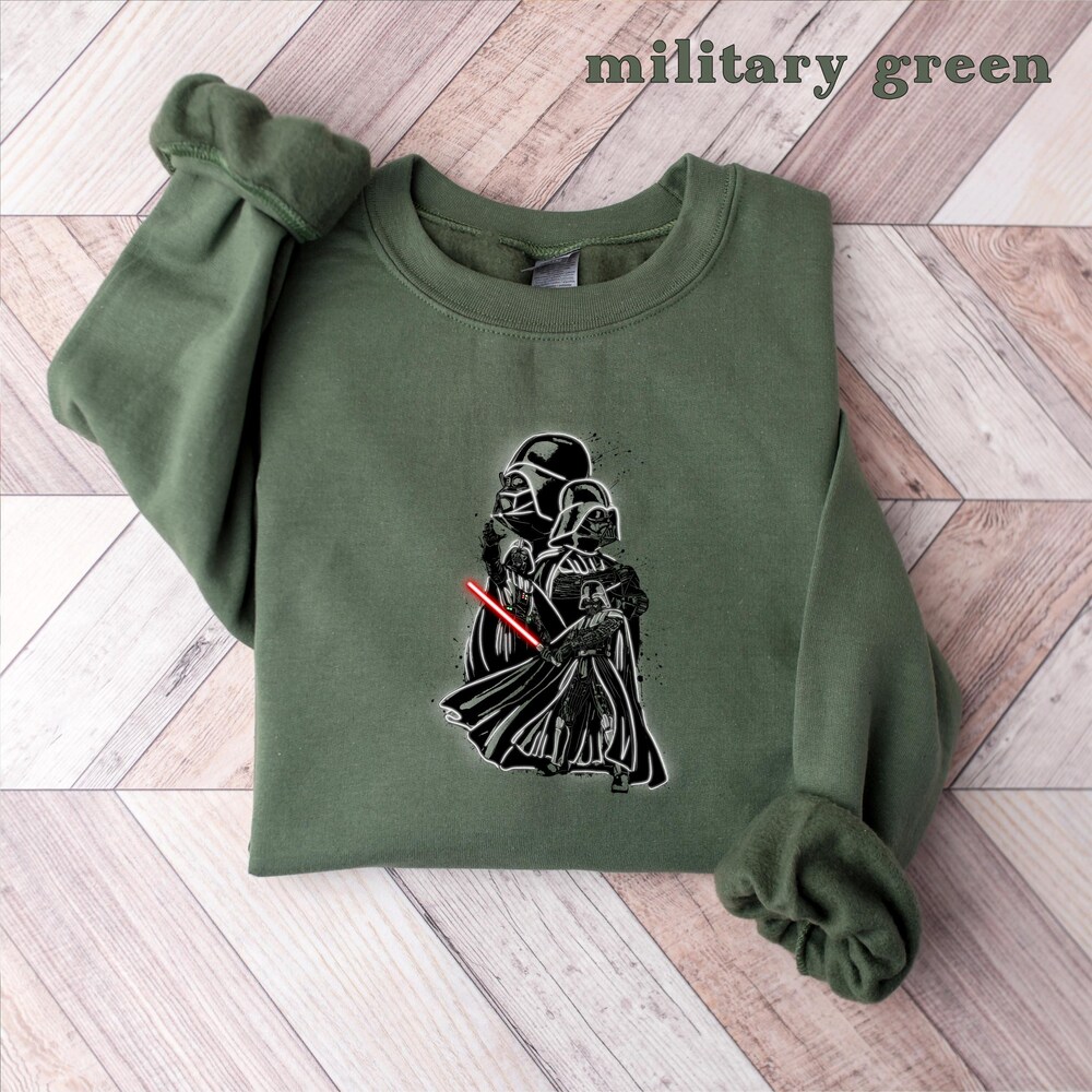 Darth Vader Sweatshirt, Star Wars Sweatshirt, Darth Vader Sweatshirt, Death Star Sweatshirt, Darth Vader Fan Sweatshirt, Galaxy'S Edge Gift Donuink Store