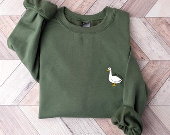 Silly Goose Sweatshirt, Animal Sweatshirt, Gods Silliest Goose Sweatshirt, Vintage Silly Goose Sweatshirt, Cute Silly Goose Sweatshirt