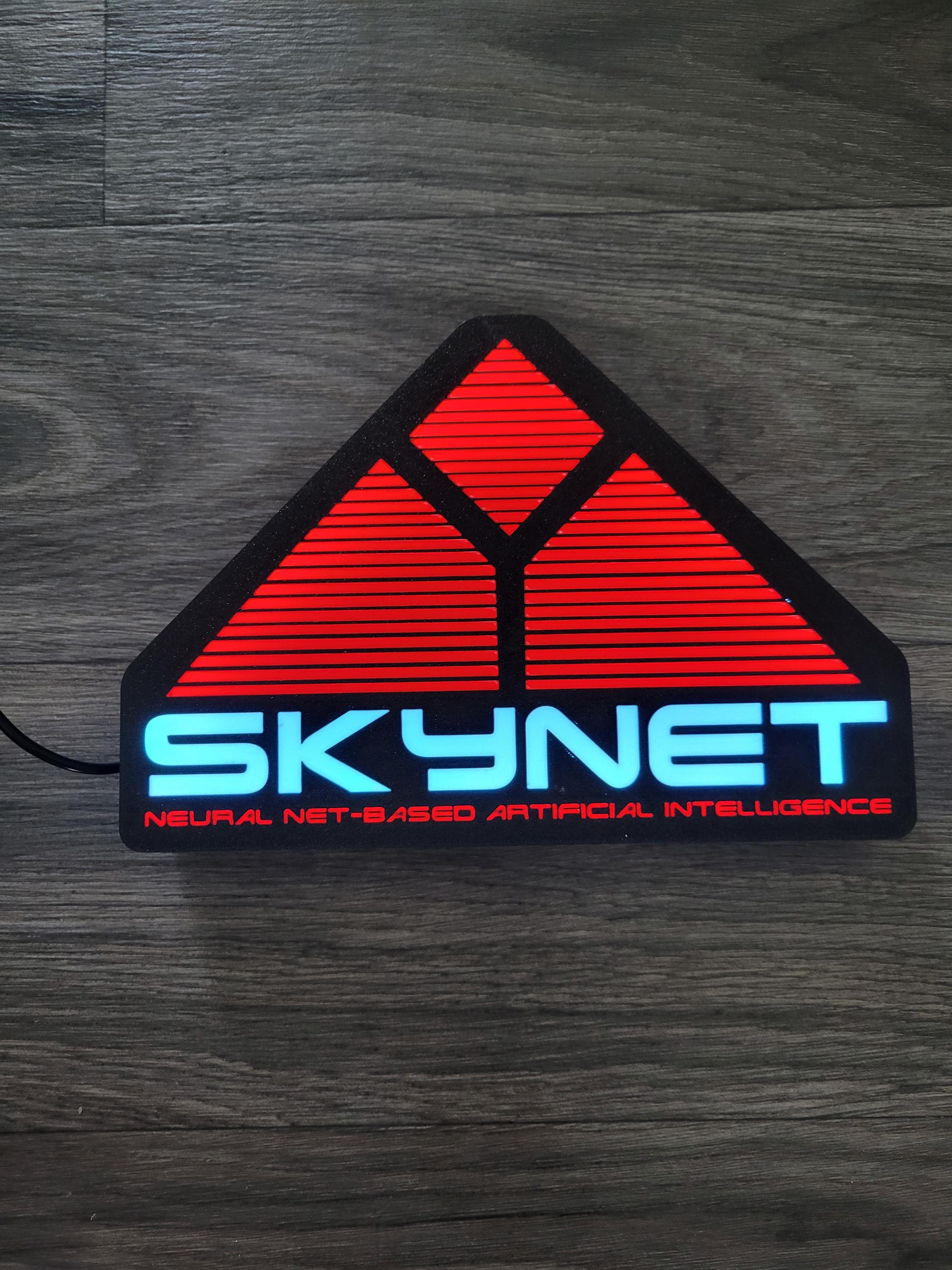 Skynet Terminator Lightbox - Etsy