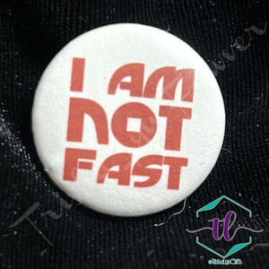 Big Hero 'I Am Not Fast' Buttons