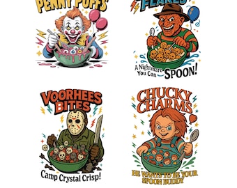 Horror Characters Png Bundle, Horror Friends Png, Halloween Horror Characters, Halloween Movies Png, Halloween Horror Movies Digital