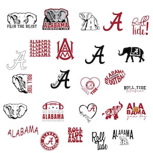 Roll Tide und Alabama SVG Bundle, Alabama PNG, Alabama svg, Alabama Pdf, Alabama Football svg, Alabama State svg, Roll Tide svg