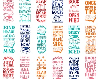 Lesezeichen SVG Bundle, Lesezeichen Png, lustiges Lesezeichen svg, Lesezeichen Vorlage svg, Bücher svg, Retro Buch svg, Lesezeichen svg, Lesezeichen Zitat svg