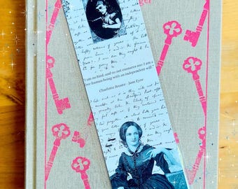 Bronte Sisters Bookmark: Classic Literature Gift for Book Lovers