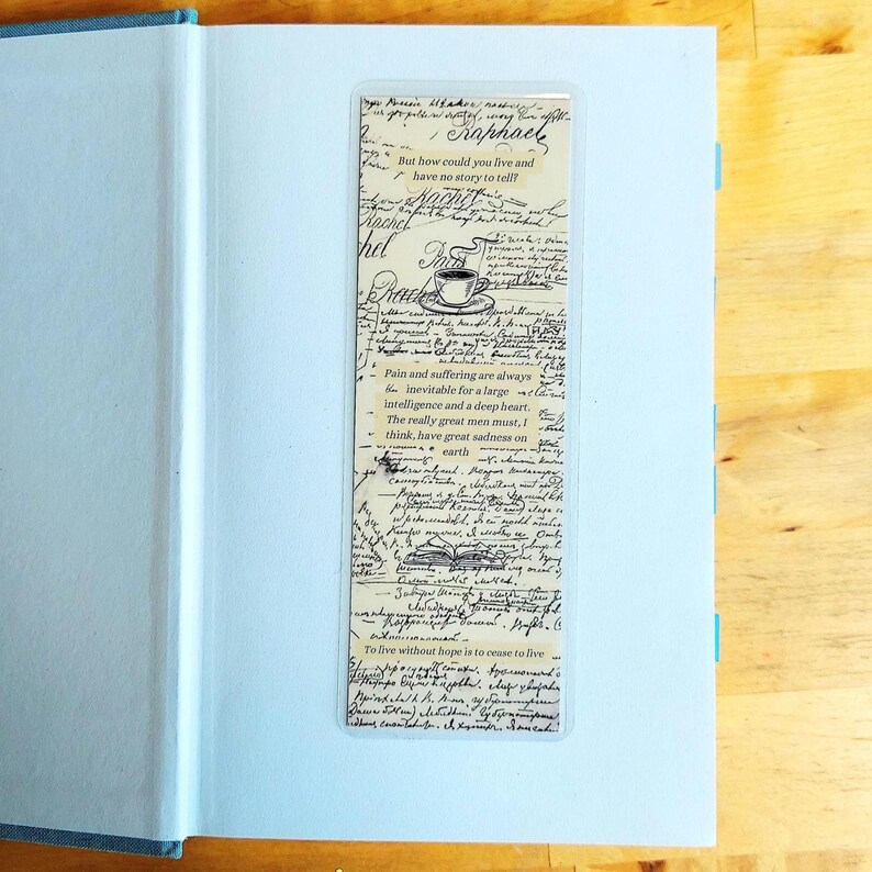 Fjodor Dostojewski Lesezeichen I Klassische Russische Literatur I Dunkle Academia Ästhetik | Berühmter Autor Geschenk | Buchklub Gunst | Reader Zubehör Bild 5