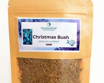 Alchornia cordifolia/Arbusto de Navidad - Hojas secas trituradas