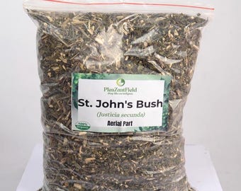 Justicia Secunda| Blood Root Herb| African Red Water Leaf Tea| St. John’s bush - Dried aerial parts