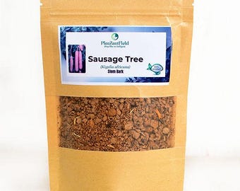 Kigelia Africana| Sausage tree - Grounded Stem bark| African ancestral herbs| organic herbal tea