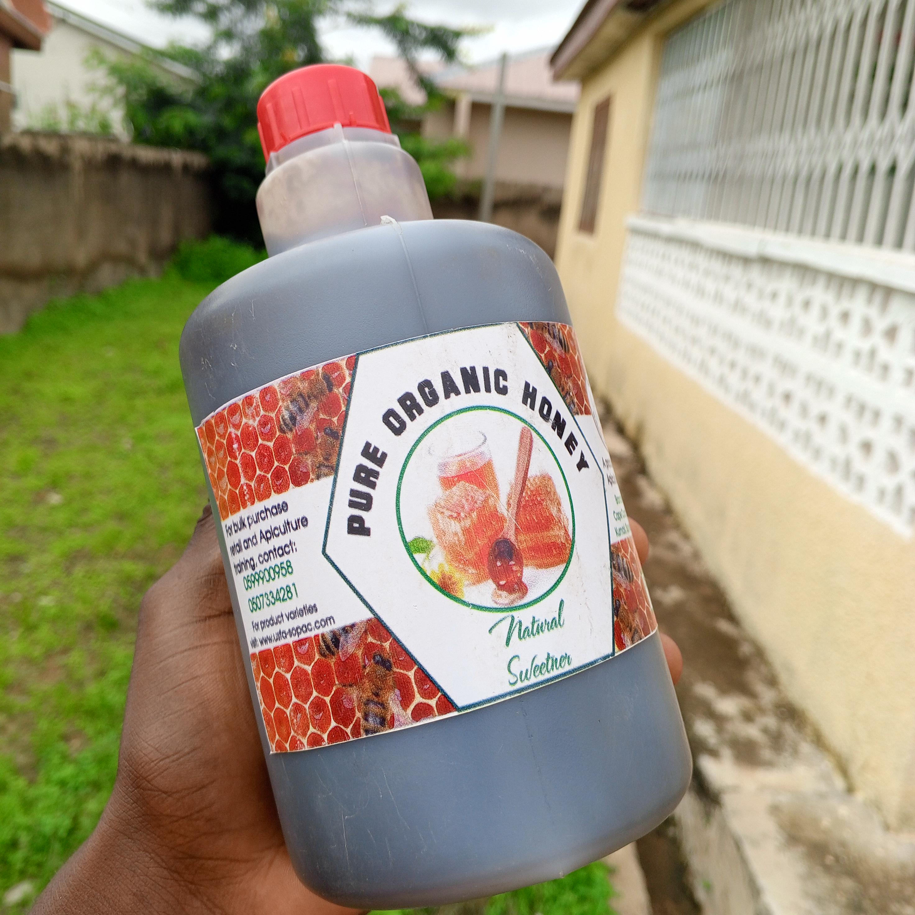 Raw African Wild Bee Honey| Natural Unpasteurized Sweetener Form Ghana ...